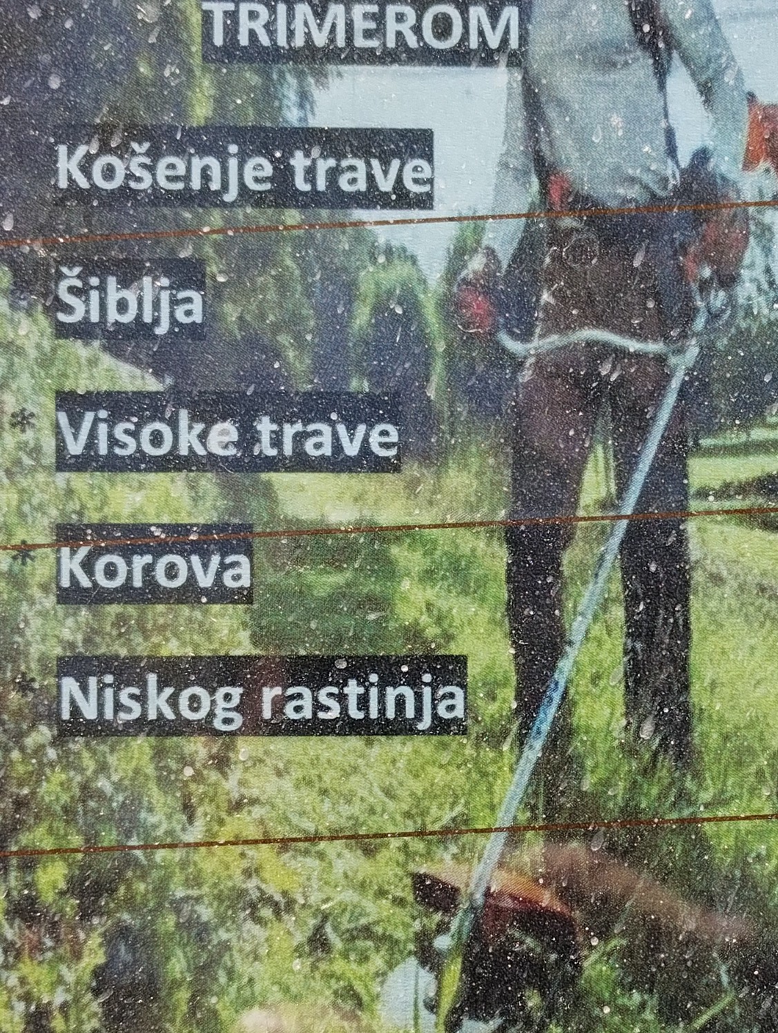 Uslužno košenje zelenih površina