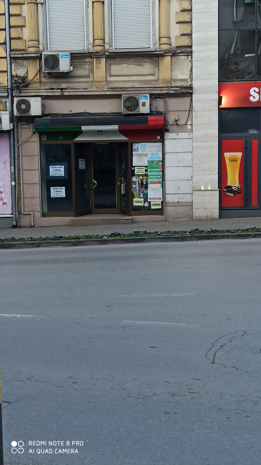 Izdaje se lokal u centru Smedereva