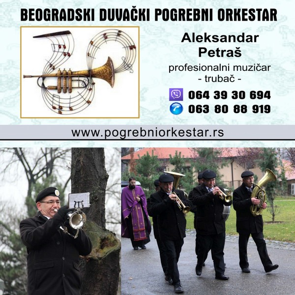 Pogrebni orkestar Beograd, bleh muzika, sahrane Srbija