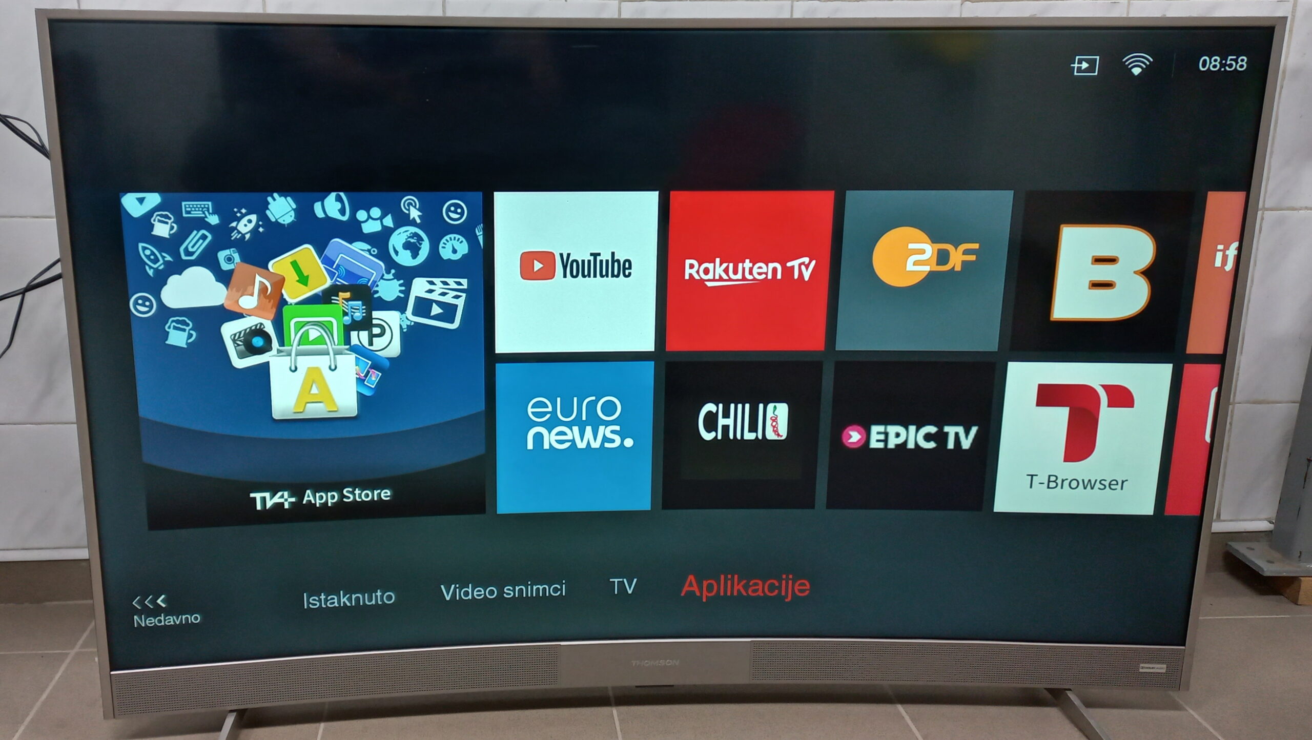 Televizor Thomson 49UD6596 49inča 4K zakrivljeni