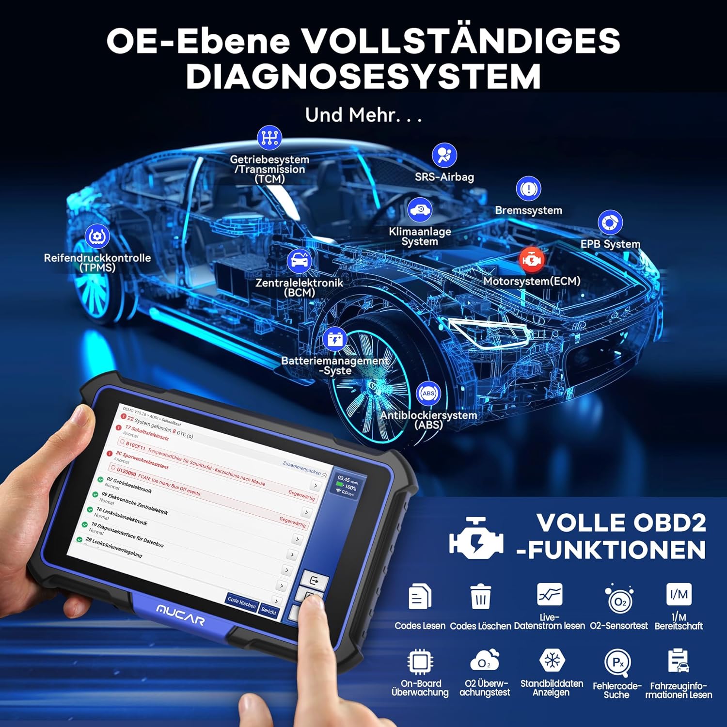 OBD2 Dijagnostika, MUCAR VO8