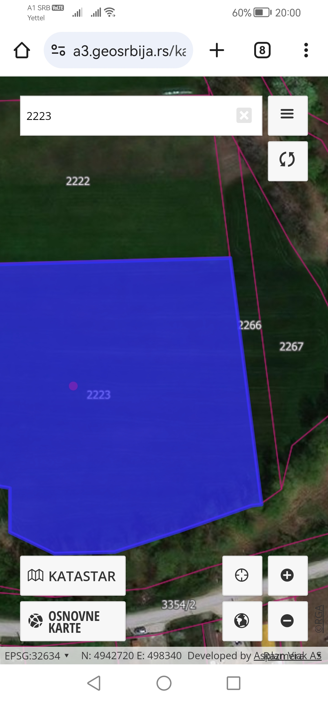 Na prodaju njiva na Lipskom putu, površine 1hektar i 40ari.