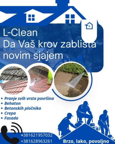 Pranje svih vrsta površina – Brzo, Lako i Povoljno!