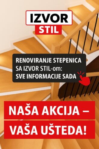 IZVOR STIL–Laminati i oprema po super cenama
