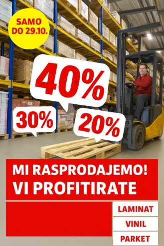 IZVOR STIL–Laminati i oprema po super cenama