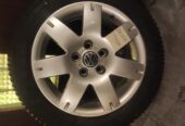 Alu felne 16 5×112 sa novim zimskim gumama (komplet)