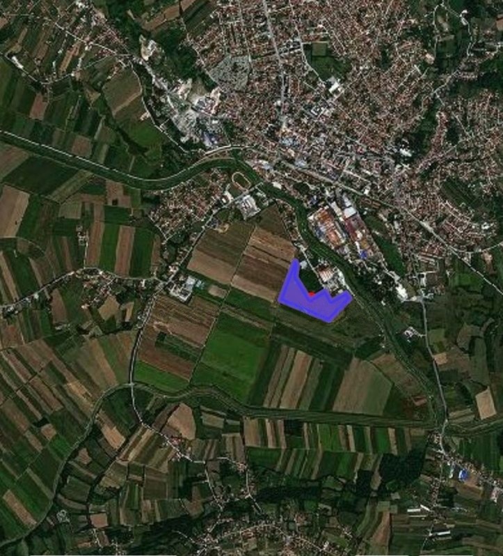 Na prodaju gradjevinsko zemljiste u industrijskoj zoni Rudine