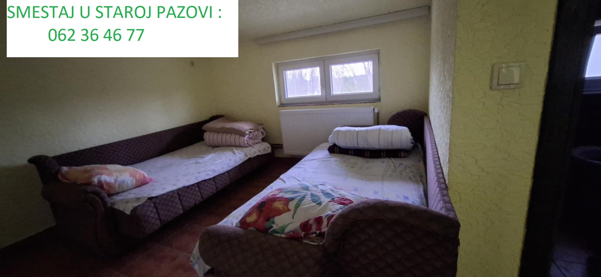 Smestaj za radnike Stara Pazova